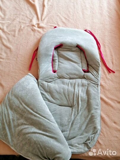 Утеплённый конверт в коляску