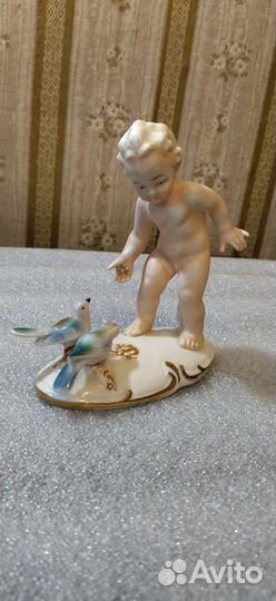 Фарфоровая статуэтка СССР 1940 х.г