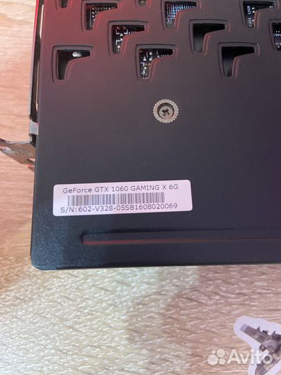 Msi gtx 1060 6 gb gaming x