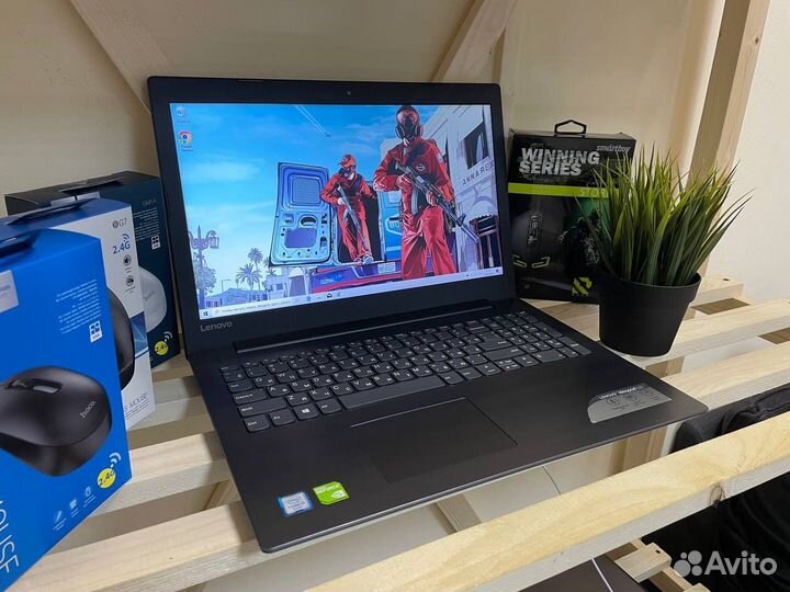 Тонкий Lenovo FHD i3-6006U/GT920MX/8Gb/SSD 512Gb