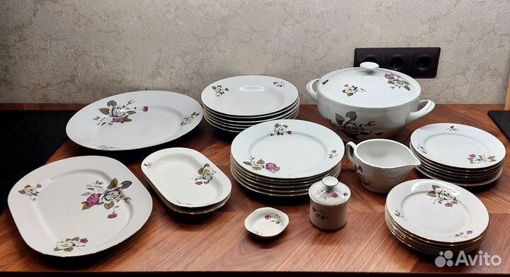 Сервиз столовый Фарфор Польша Wtoctawek porcelana