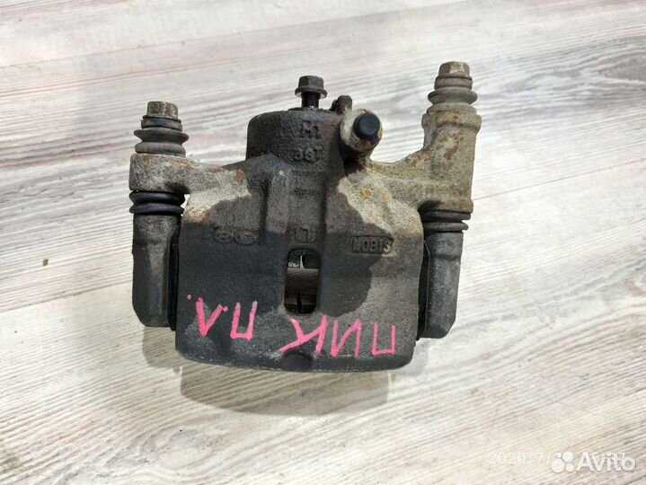 Суппорт тормозной перед Kia picanto 2 Лев