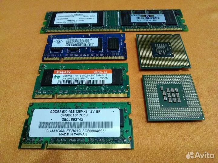 Комплектующие для ноутбука и пк