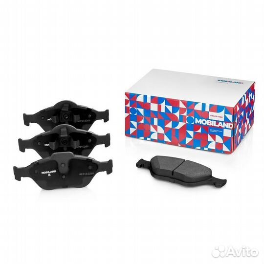 429102260 колодки дисковые передние Ford Fiest