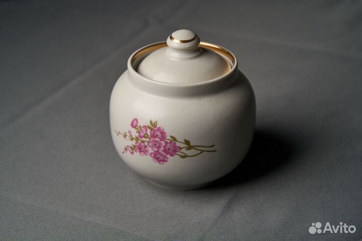 Сахарница дулево СССР фарфор