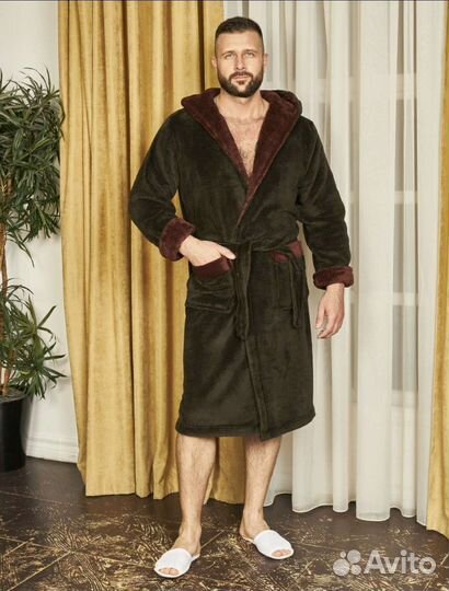 Халат мужской теплый