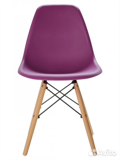 Стул в стиле eames DSW,лиловый
