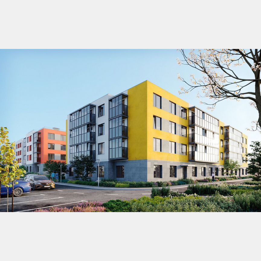 2-к. квартира, 62,5 м², 2/4 эт.