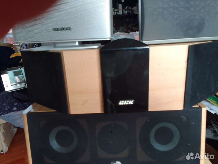 Акустические колонки центральный канал от 500