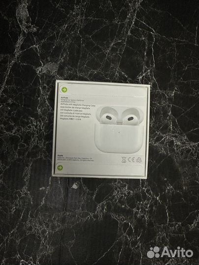 Беспроводные наушники apple airpods 3 