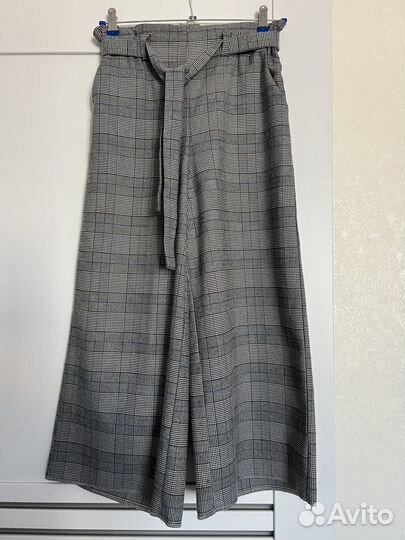 Брюки широкие школьные для девочки