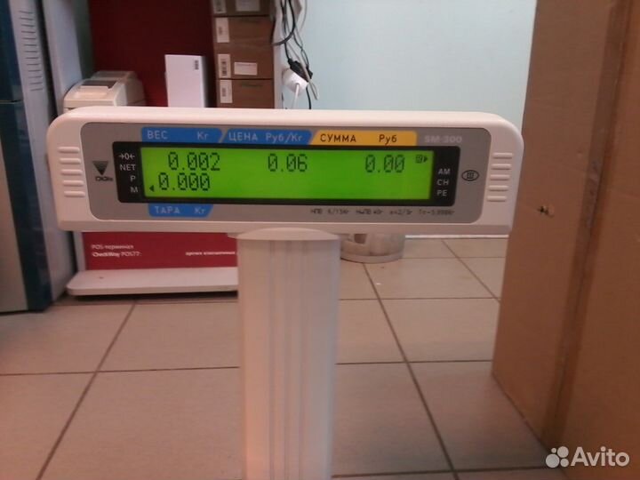 Весы с печатью digi SM-300P (15kg) гарантия