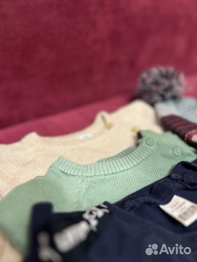 Вещи пакетом на мальчика 9м-18м