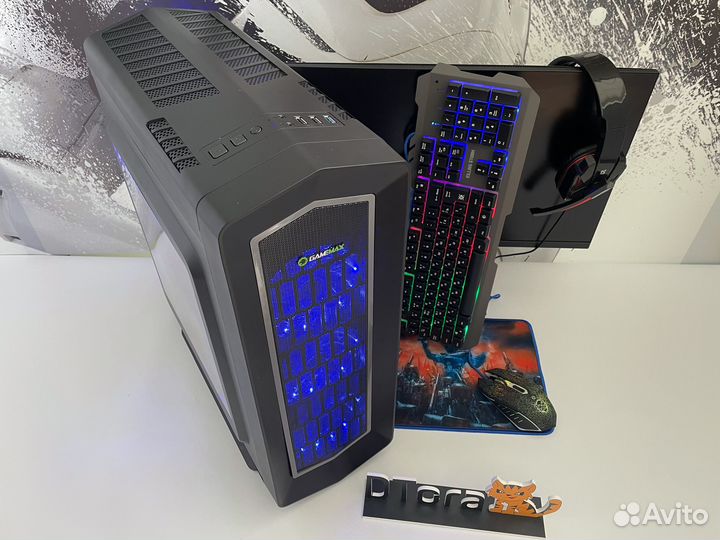 Игровой пк Core i7 9700, 32 гб DDR4, SSD