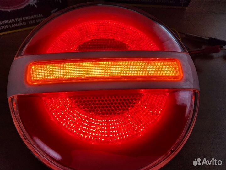 Фонарь 12в на полуприцеп 021 Бегущий поворот 4385