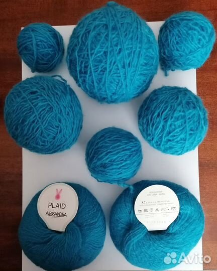 Пряжа для вязания мохер (Италия)