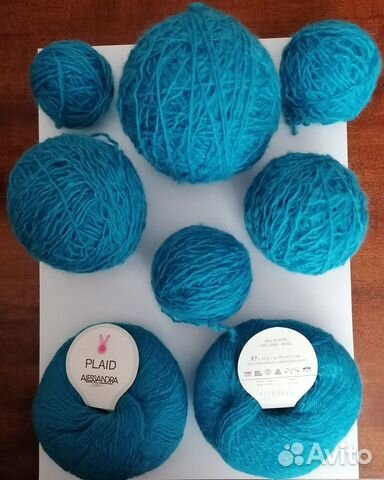 Пряжа для вязания мохер (Италия)