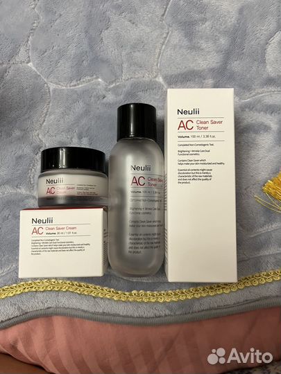 Крем и тонер от neulii
