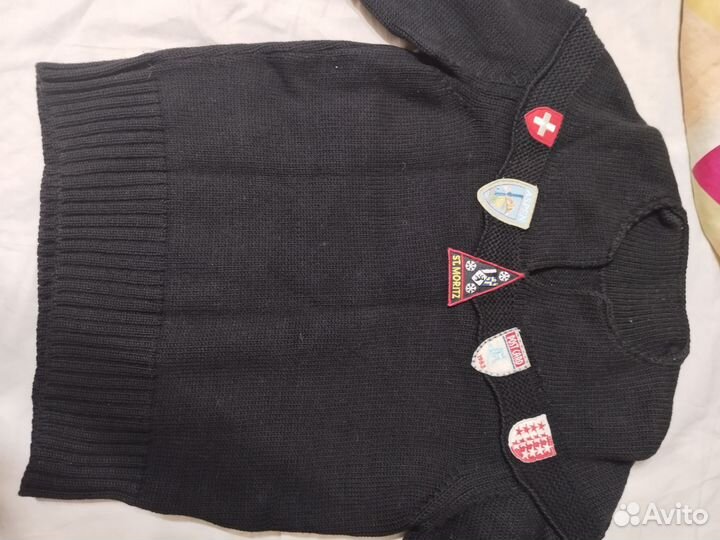 Свитер шерстяной женский 48