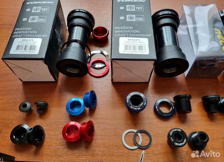 Каретка XT Token Hollowtech Gxp BB92 Neco Sram FSA