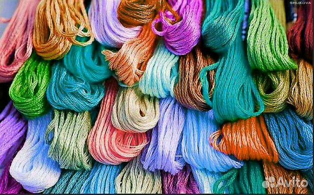 Нитки мулине схс