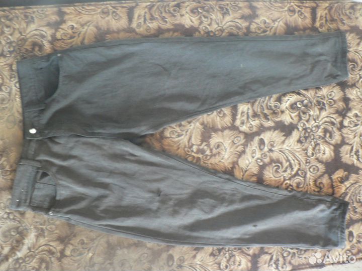 Джинсы zara 36 обхват 92 длина 105 хлопок 100 проц