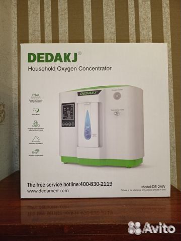 Кислородный концентратор dedakj DE-2AW 2-9L