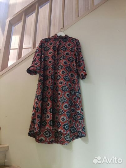 Платье рубашка, летнее