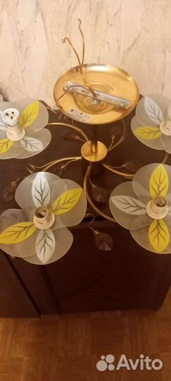 Люстра потолочная бу