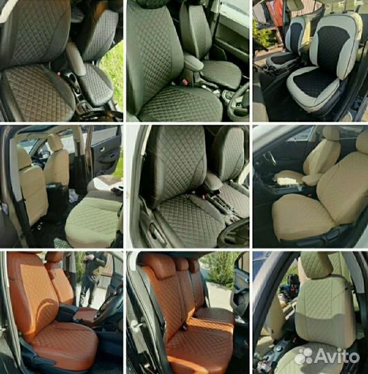 Чехлы из экокожи. Авточехлы премиум