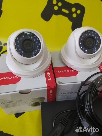 Комплекты для видеонаблюденя