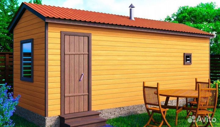 Болохово. Мобильные маленькие небольшие бани