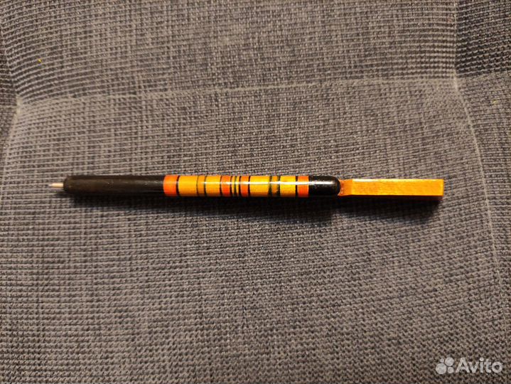 Ручка шариковая деревянная Ружье. (СССР)