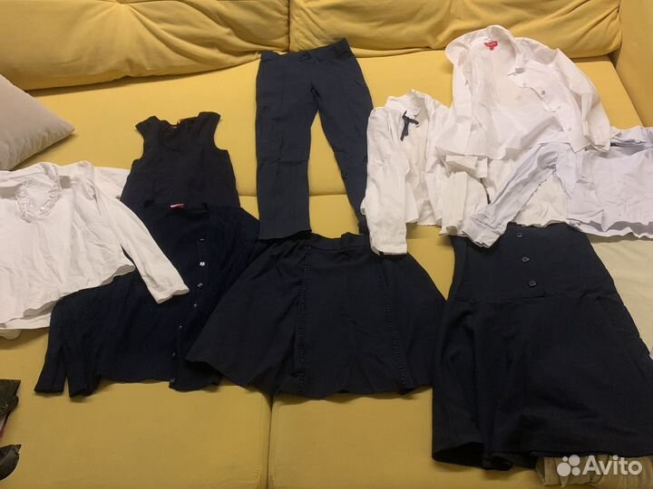 Школьная форма для девочки синяя134-140