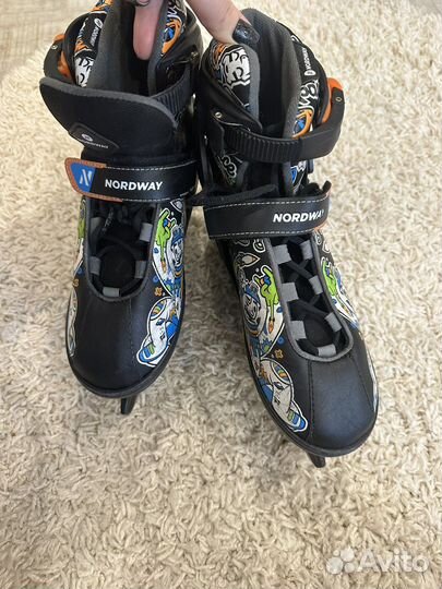Коньки раздвижные Nordway 36 41