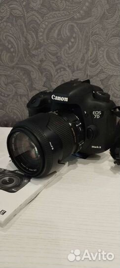 Зеркальный фотоаппарат canon eos 7d mark II
