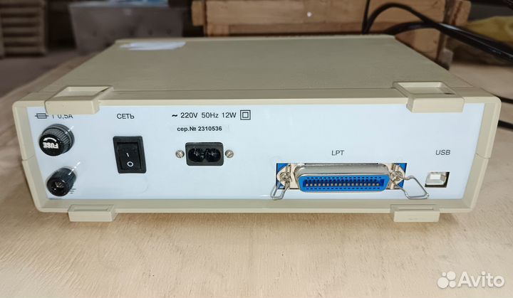 Осциллограф аск-3106 2-х канальный приставка к пк