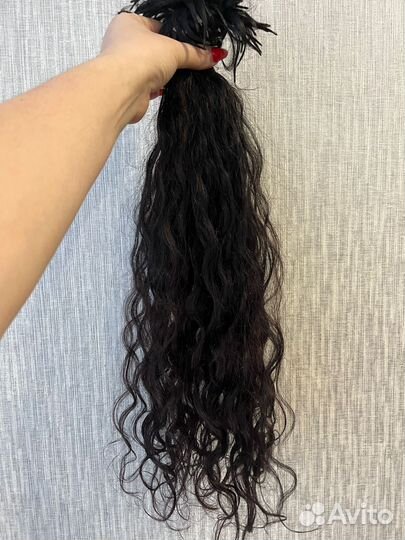 Волосы для наращивания 70 см бу