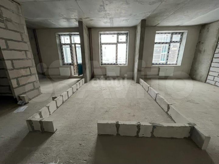 2-к. квартира, 49,2 м², 12/17 эт.