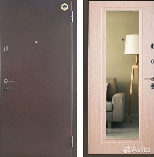 Металлические двери надежные