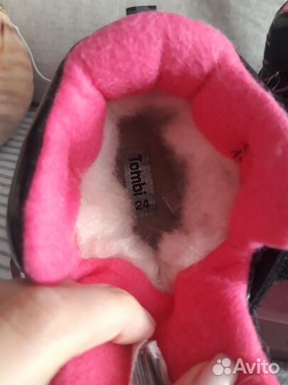 Ботинки для девочки 23, 24 новые