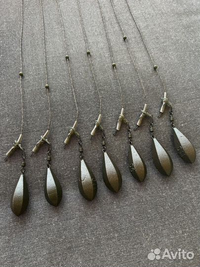 Монтажи карповые: инлайн; вертолет; скользяк; флэт