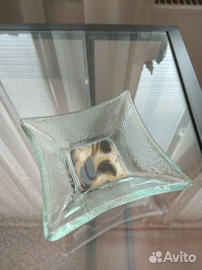 Пепельница стеклянная