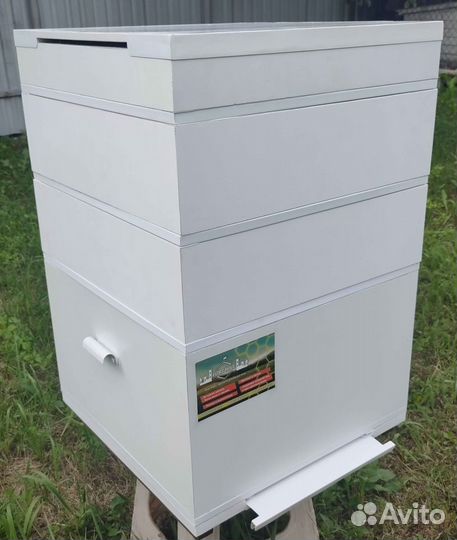 Улей пластиковый 12, 10 рамочный Дадан, Рут