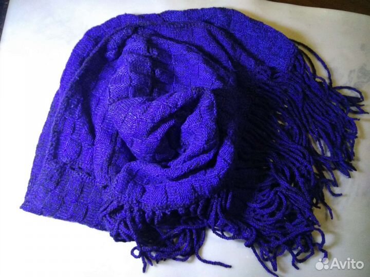 Палантин на зиму