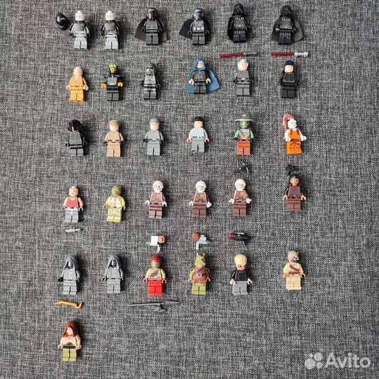 Lego минифигурки Star Wars. Обновлено
