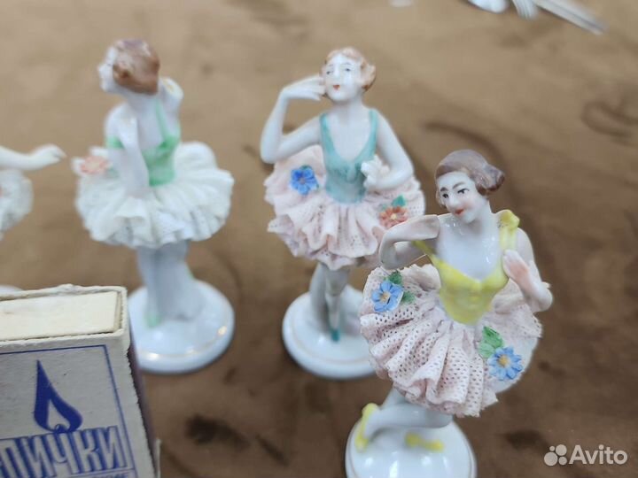 Фарфоровые статуэтки балерин германия