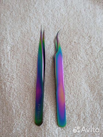 Пинцет для наращивания ресниц