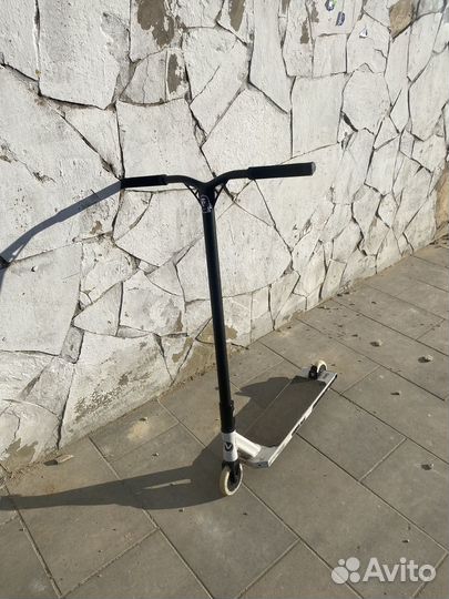 Трюковой самокат бу без трещин стрит