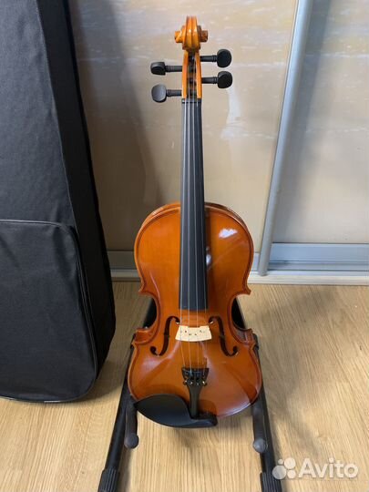 Скрипка для обучения 4/4 + мостик